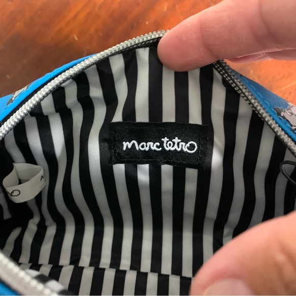 NWT Marc Tetro Mini Schnauzer Makeup Pencil Bag - Picture 6 of 7